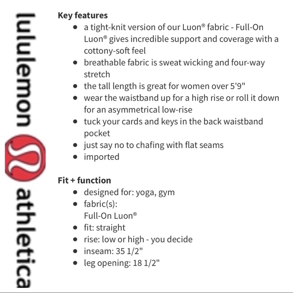 💕SALE💕Lululemon Astro Blossom Stripe Black Berry - Picture 5 of 8